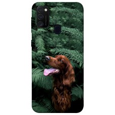 TPU чохол Demsky Собака в зелени для Samsung Galaxy M21