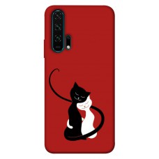 TPU чехол Demsky Влюбленные коты для Huawei Honor 20 Pro