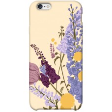 TPU чохол Demsky Flowers art для Apple iPhone 6/6s plus (5.5")