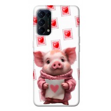 TPU чехол Demsky Animals love 6 для Oppo Reno 5 4G