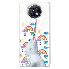 TPU чехол Demsky Fantasy Fauna 5 для Xiaomi Redmi Note 9 5G / Note 9T