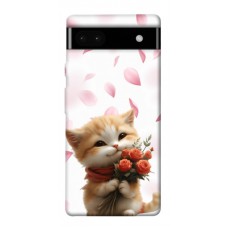 TPU чохол Demsky Animals love 2 для Google Pixel 6a