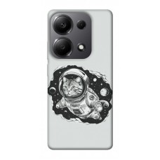 TPU чохол Demsky Кіт космонавт для Xiaomi Redmi Note 13 Pro 4G