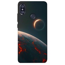 TPU чохол Demsky Lava planet для Xiaomi Redmi Note 5 Pro / Note 5 (AI Dual Camera)