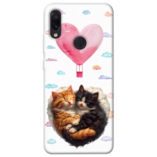 TPU чехол Demsky Animals love 3 для Xiaomi Redmi Note 7 / Note 7 Pro / Note 7s