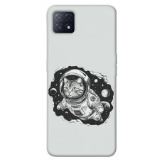 TPU чехол Demsky Кіт космонавт для Oppo A72 5G / A73 5G