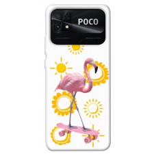 TPU чохол Demsky Fantasy Fauna 4 для Xiaomi Poco C40