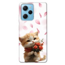 TPU чехол Demsky Animals love 2 для Xiaomi Poco X5 Pro 5G