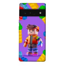 TPU чохол Demsky Colorful constructor для Google Pixel 6 Pro