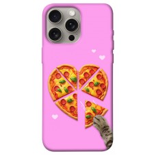 TPU чехол Demsky Pizza Love для Apple iPhone 15 Pro Max (6.7")