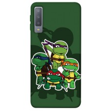 TPU чохол Demsky Green turtles для Samsung A750 Galaxy A7 (2018)