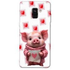 TPU чехол Demsky Animals love 6 для Samsung A530 Galaxy A8 (2018)