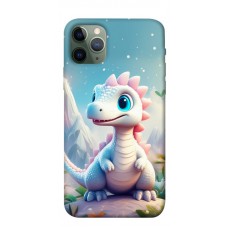 TPU чохол Demsky Білий дракоша для Apple iPhone 11 Pro (5.8")