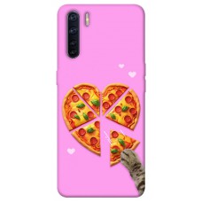 TPU чехол Demsky Pizza Love для Oppo A91