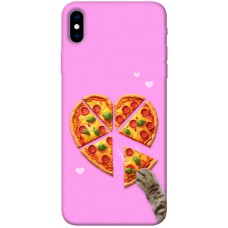 TPU чохол Demsky Pizza Love для Apple iPhone XS Max (6.5")