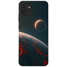 TPU чехол Demsky Lava planet для Samsung Galaxy A03