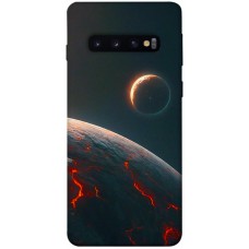 TPU чехол Demsky Lava planet для Samsung Galaxy S10