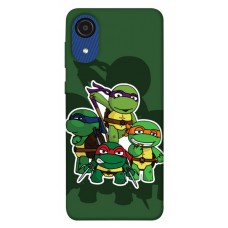 TPU чехол Demsky Green turtles для Samsung Galaxy A03 Core