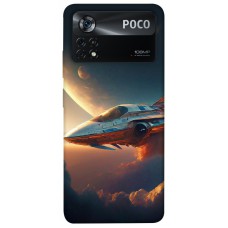 TPU чохол Demsky Spaceship для Xiaomi Poco X4 Pro 5G