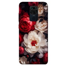 TPU чехол Demsky Velvet roses для Xiaomi Redmi Note 9 / Redmi 10X