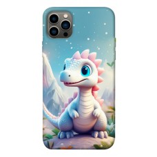 TPU чехол Demsky Білий дракоша для Apple iPhone 12 Pro (6.1")