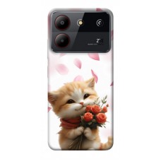 TPU чохол Demsky Animals love 2 для ZTE Blade A54 4G