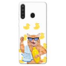 TPU чехол Demsky Fantasy Fauna 7 для Samsung Galaxy A21