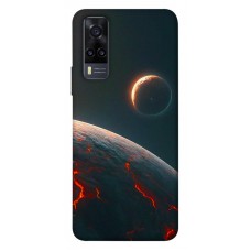 TPU чехол Demsky Lava planet для Vivo Y31