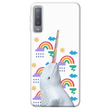 TPU чохол Demsky Fantasy Fauna 5 для Samsung A750 Galaxy A7 (2018)