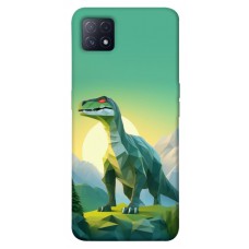 TPU чехол Demsky Динозавр для Oppo A72 5G / A73 5G