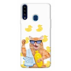 TPU чехол Demsky Fantasy Fauna 7 для Samsung Galaxy A20s