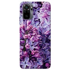 TPU чохол Demsky Violet blossoms для Xiaomi Redmi Note 10 / Note 10s