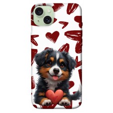 TPU чохол Demsky Animals love 8 для Apple iPhone 15 Plus (6.7")