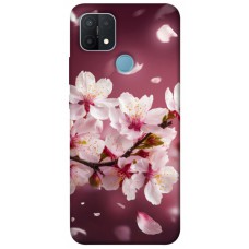 TPU чехол Demsky Sakura для Oppo A15s / A15