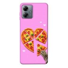 TPU чохол Demsky Pizza Love для Motorola Moto G14