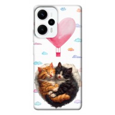 TPU чохол Demsky Animals love 3 для Xiaomi Poco F5 Pro