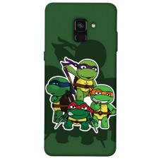 TPU чохол Demsky Green turtles для Samsung A530 Galaxy A8 (2018)