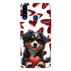 TPU чехол Demsky Animals love 8 для Samsung Galaxy A20s