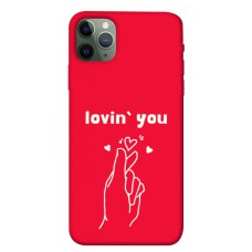 TPU чехол Demsky Loving you для Apple iPhone 11 Pro Max (6.5")