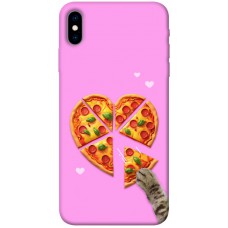 TPU чехол Demsky Pizza Love для Apple iPhone X (5.8")