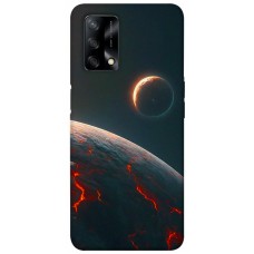 TPU чехол Demsky Lava planet для Oppo A74 4G