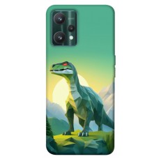 TPU чехол Demsky Динозавр для Realme 9 Pro