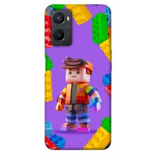 TPU чехол Demsky Colorful constructor для Oppo A96