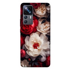 TPU чохол Demsky Velvet roses для Xiaomi 12T / 12T Pro