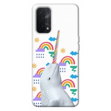 TPU чохол Demsky Fantasy Fauna 5 для Oppo A54 4G