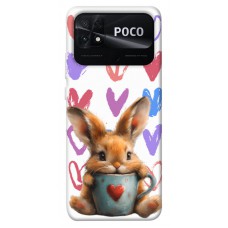 TPU чохол Demsky Animals love 1 для Xiaomi Poco C40