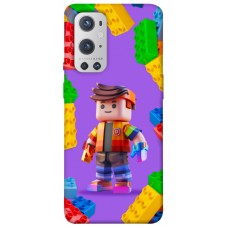 TPU чохол Demsky Colorful constructor для OnePlus 9 Pro