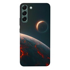 TPU чехол Demsky Lava planet для Samsung Galaxy S22+