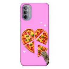 TPU чехол Demsky Pizza Love для Motorola Moto G31