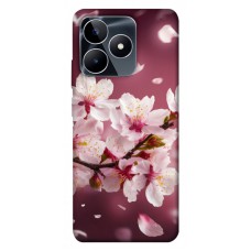 TPU чехол Demsky Sakura для Realme C53